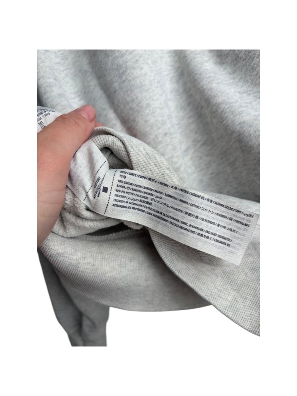 Abercrombie & Fitch Soft A&F Women’s Cropped Quarter Sweatshirt Medium - Picture 6 of 6